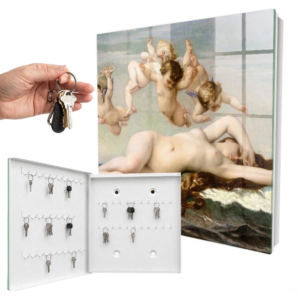 Schlüsselbox mit dem Motiv Die Geburt der Venus von Alexandre Cabanel