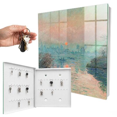 Schlüsselbox für die Wand mit Motiv romantische Landschaft