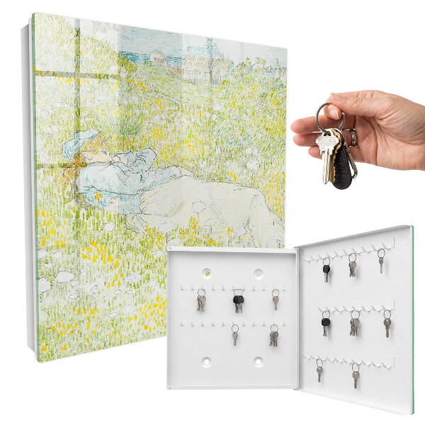 Schlüsselbox für die Wand im Design Idyllische Ruhe