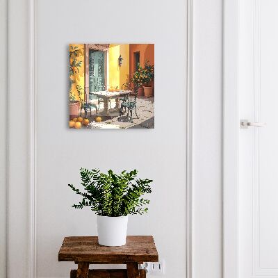 Schlüsselbox für die Wand in der Ausführung Sonnenterrasse