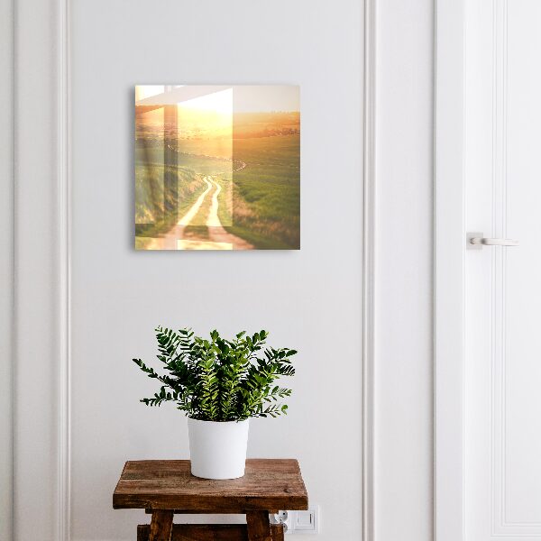 Schlüsselbox für die Wand mit Motiv malerische Landschaft