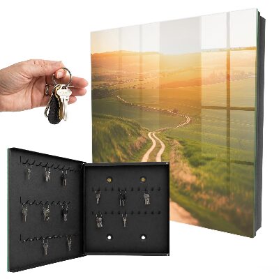 Schlüsselbox für die Wand mit Motiv malerische Landschaft