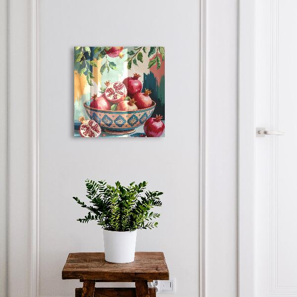 Schlüsselkasten mit Fruchtmotiv