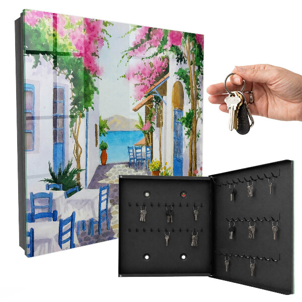 Schlüsselbox für die Wand Design Mediterrane Schönheit
