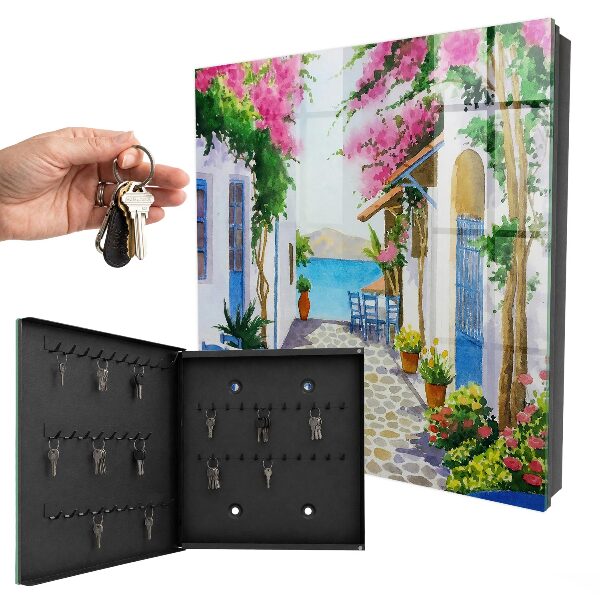 Schlüsselbox für die Wand Design Mediterrane Schönheit