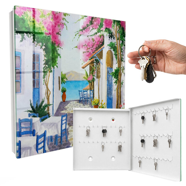 Schlüsselbox für die Wand Design Mediterrane Schönheit