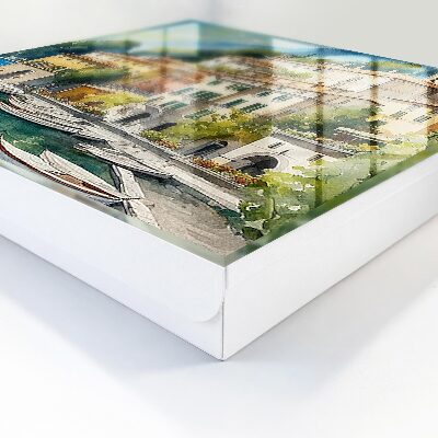 Schlüsselbox mit Motiv Italienische Landschaft