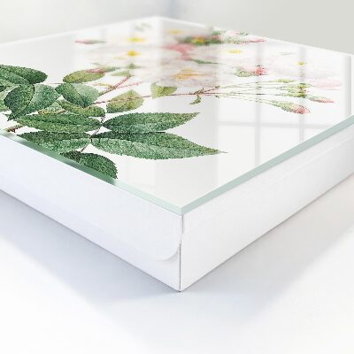 Schlüsselbox für die Wand mit Motiv Der Zauber der Blumen