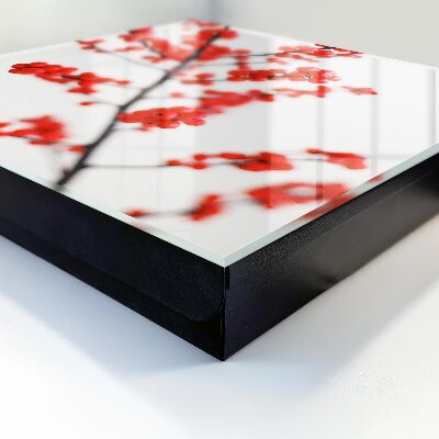 Schlüsselbox mit Motiv rote Beeren