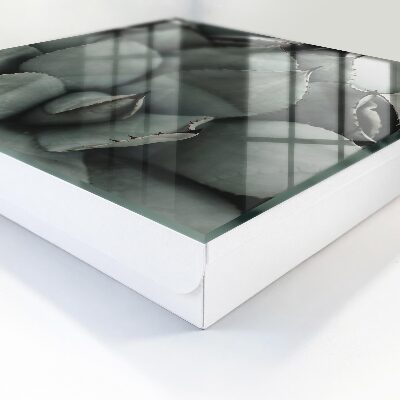 Schlüsselbox zur Wandmontage mit Motiv Die Eleganz der Pflanzen