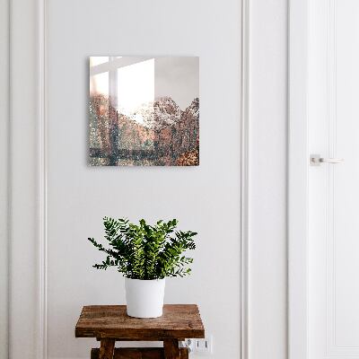 Schlüsselbox für die Wand Motiv Stille der Berge
