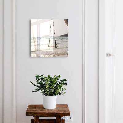 Schlüsselbox zur Wandmontage Motiv Idylle am Strand