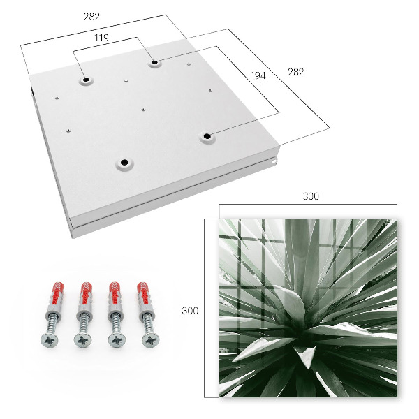 Schlüsselbox für die Wand Modell Agave