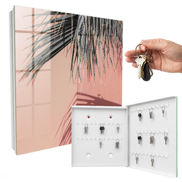 Schlüsselbox für die Wand im Design Tropische Eleganz