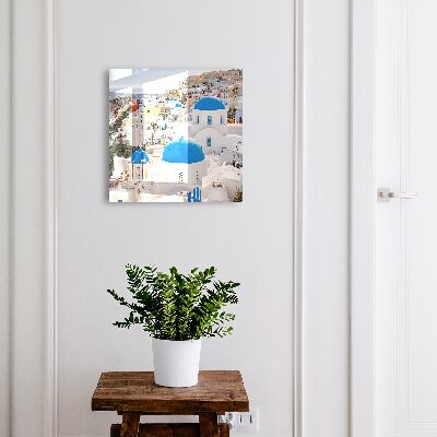 Schlüsselkasten mit griechischen Ansichten