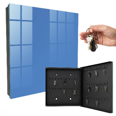 Schlüsselbox in Blau