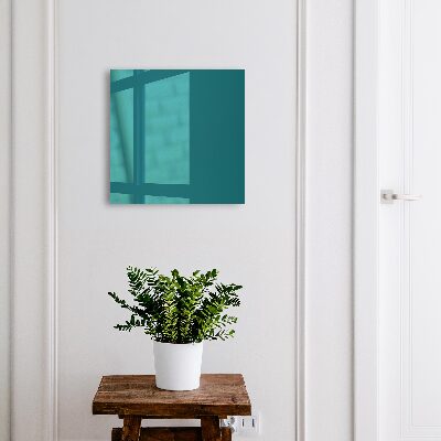 Schlüsselbox für die Wand in Dunkeltürkis
