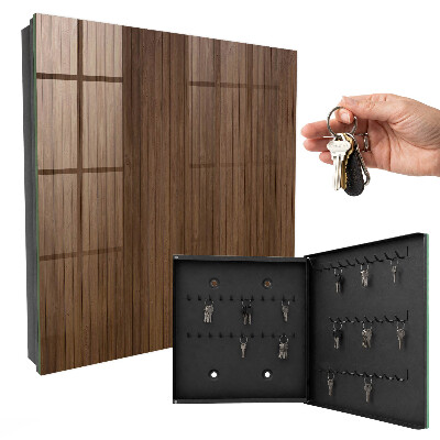 Schlüsselkasten aus Holzbrettern