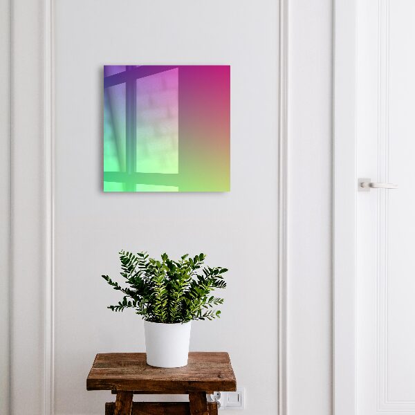 Schlüsselbox für die Wand mit Farbverlauf