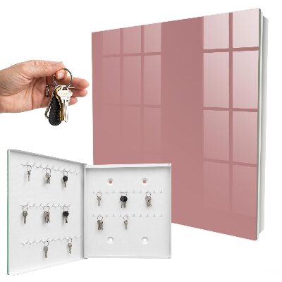 Schlüsselbox in einzigartigem Burgunder