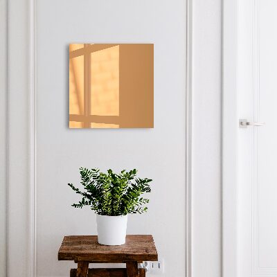 Wandschlüsselbox in mattem Orange