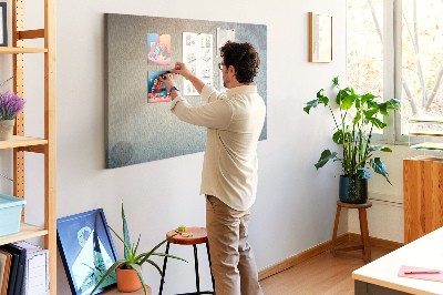 Korktafel alte Karte mit zarten Flecken