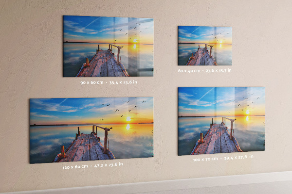 Magnetwand Pier am See