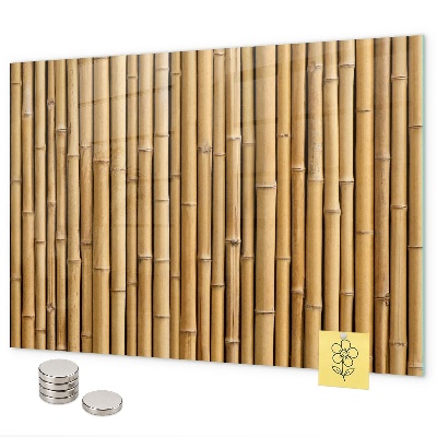 Magnettafel Bambusstöcke