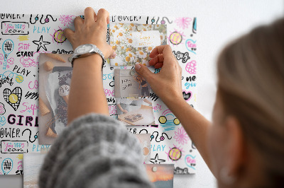 Magnettafel Graffiti