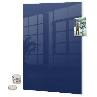 Magnetbild Marineblaue Farbe
