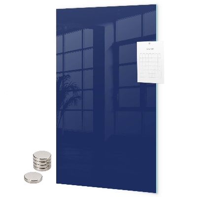 Magnetbild Marineblaue Farbe
