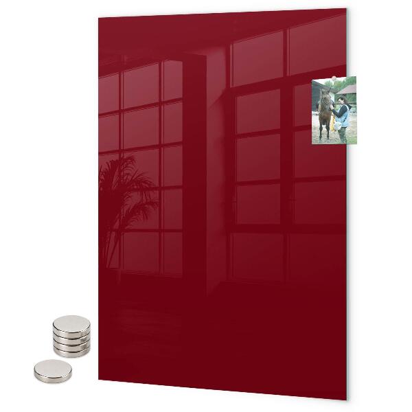 Glas magnettafel Türkisfarben