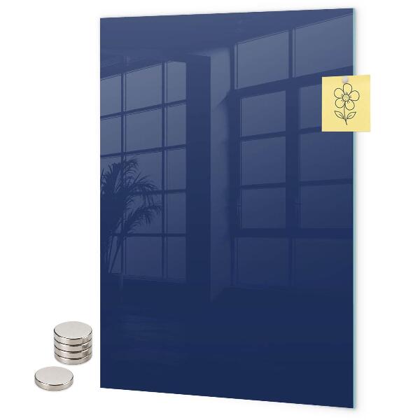 Glas magnettafel Farbe: Dunkelmarineblau