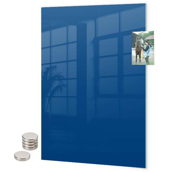 Magnetbild Blaue Farbe