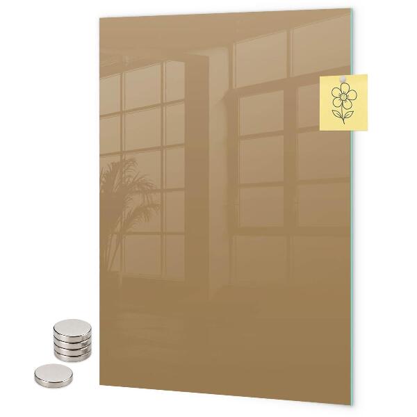 Glas magnettafel Rote Farbe