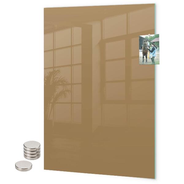 Glas magnettafel Rote Farbe