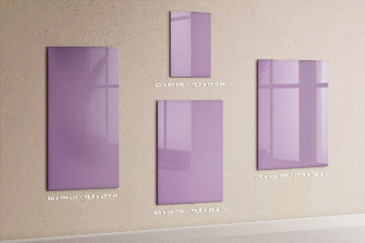 Glas magnettafel Farbe: Puderrosa