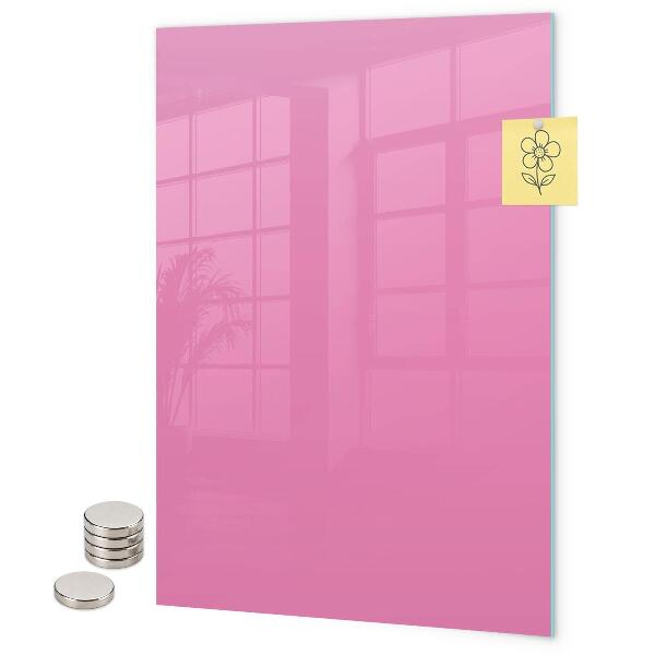 Glas magnettafel Orange Farbe