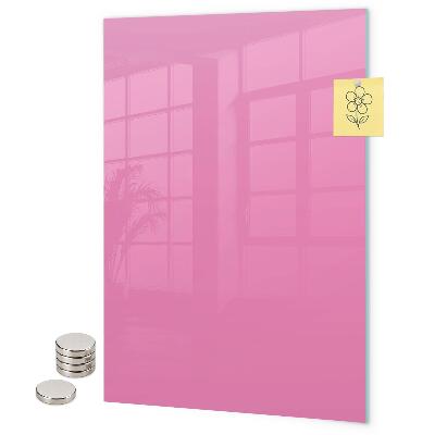 Glas magnettafel Orange Farbe