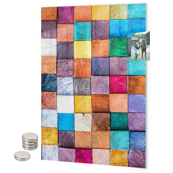 Glas magnettafel Kaffeebohnen