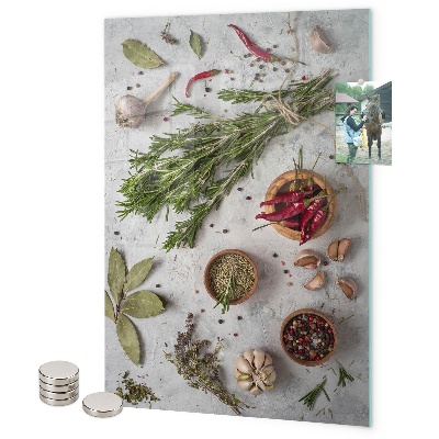Magnetbild Aromatische Kräuter