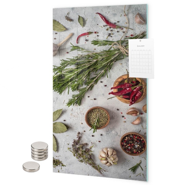 Magnetbild Aromatische Kräuter