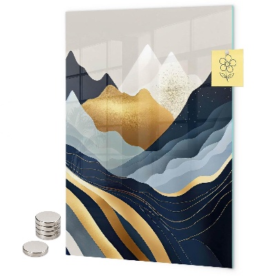 Magnetbild Abstrakte Berge