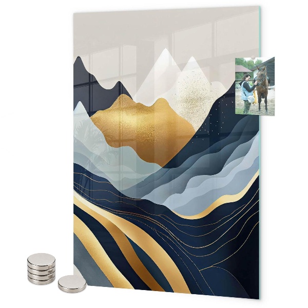 Magnetbild Abstrakte Berge