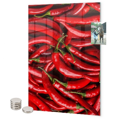Magnetbild Scharfe Paprika