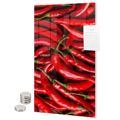 Magnetbild Scharfe Paprika