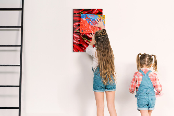 Magnetbild Scharfe Paprika