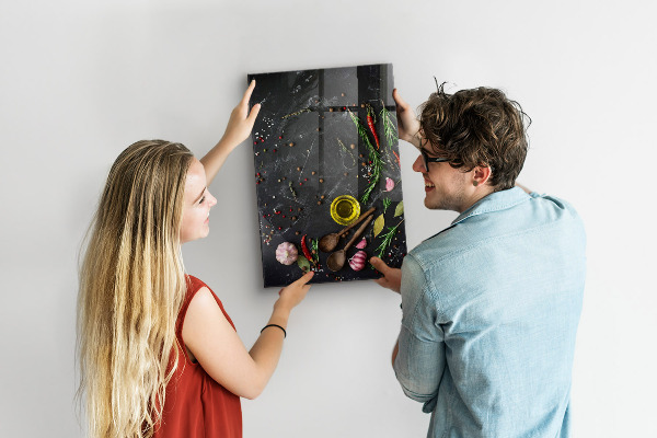 Glas magnettafel Gewürzzusammensetzung