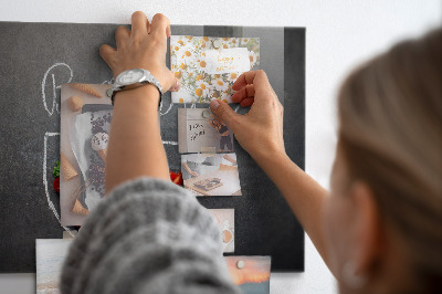 Magnettafel Die Inschrift Bon appetit