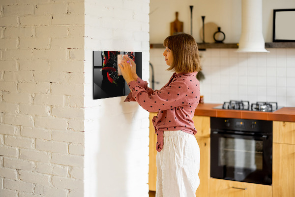 Magnetwand Paprika in Wasser
